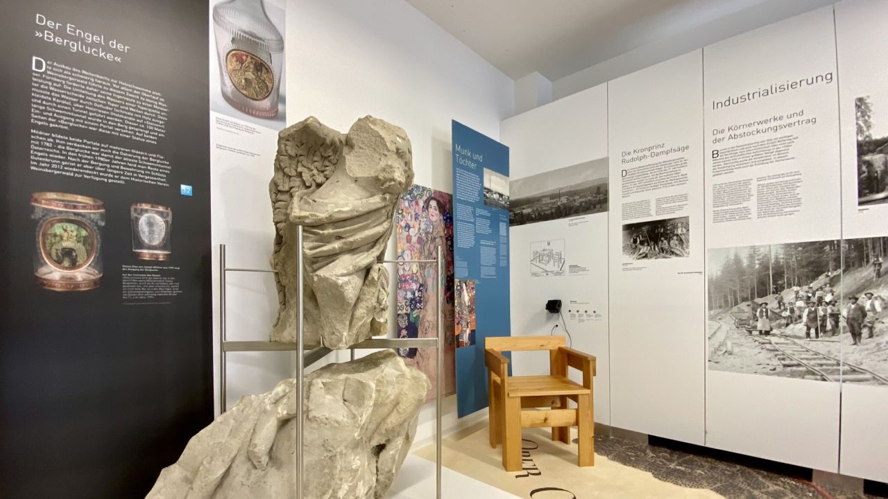 Blick in die Ausstellung